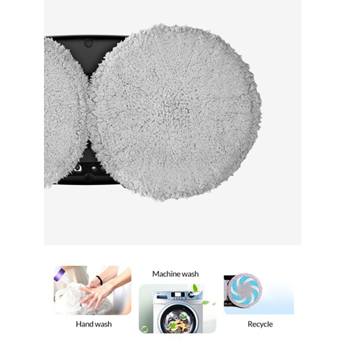 Mop absorbujący do robota do okien HUTT DDC55 – 2 sztuki