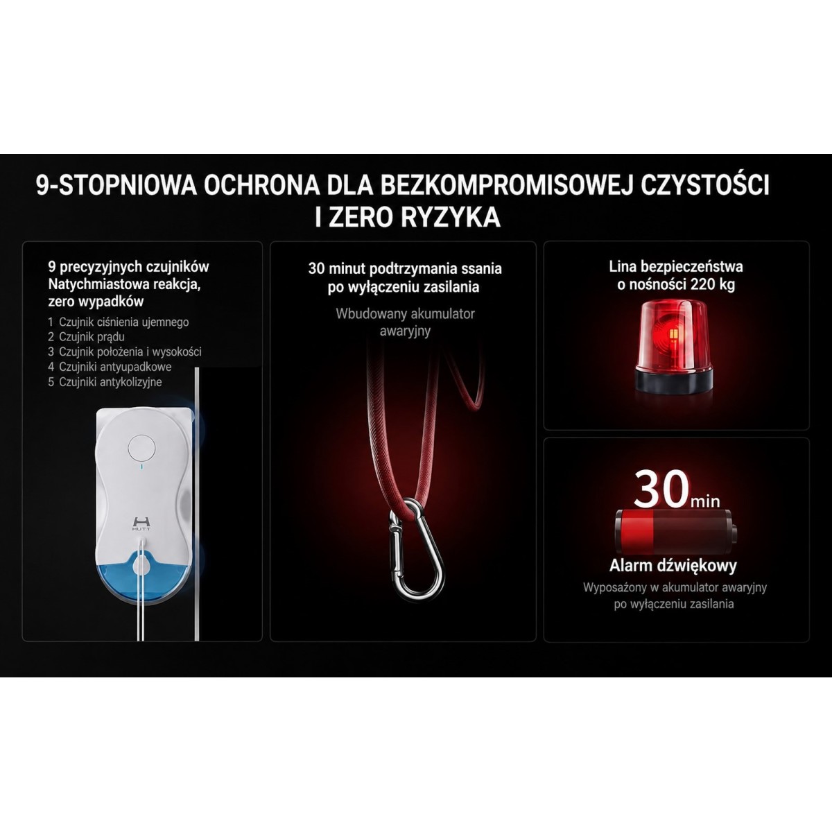 Hutt 10 – Robot do mycia okien